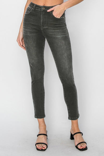 RISEN Full Size High Rise Ankle Skinny Jeans | Sleekdenim.com