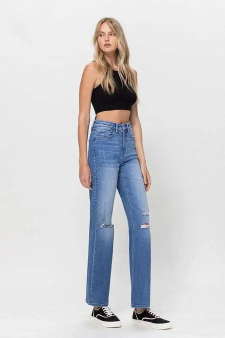 90's Dad Jeans Medium Denim - Sleekdenim.com