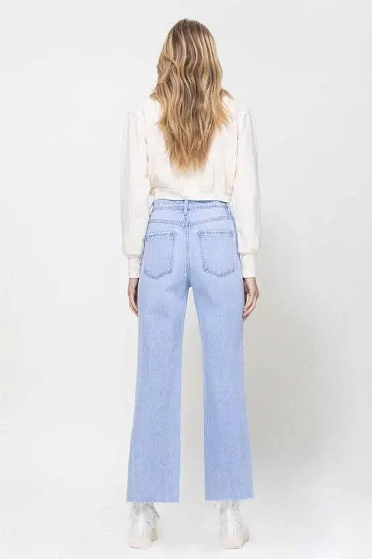 90s Vintage Ankle Flare - Sleekdenim.com