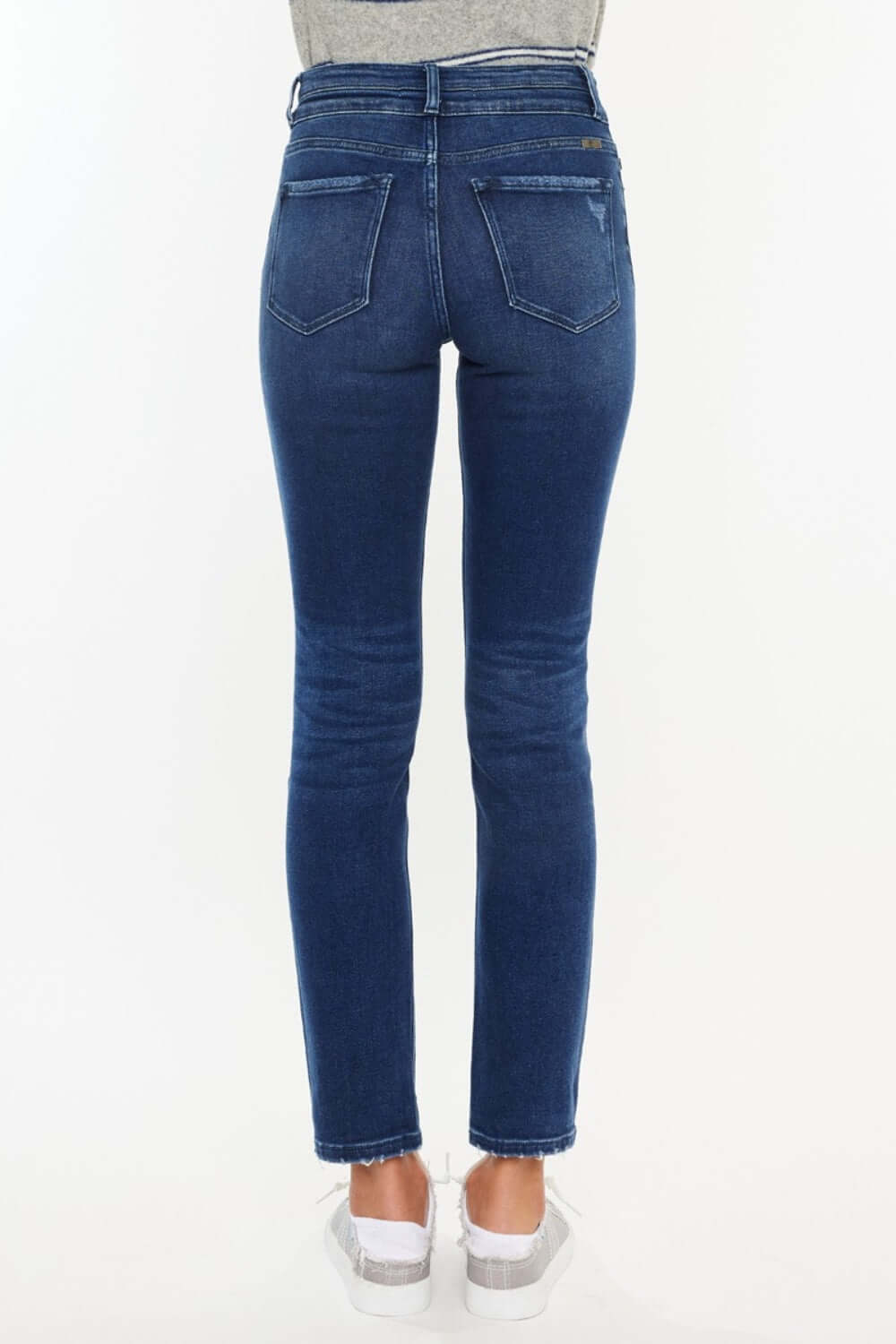 Kancan High Rise Slim Straight Jeans | sLEEKDENIM.COM