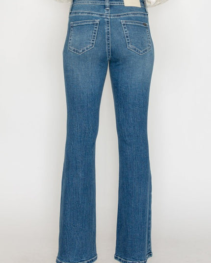 AT2106BTMT - TUMMY CONTROL HIGH RISE SLIM FLARE JE - Sleekdenim.com