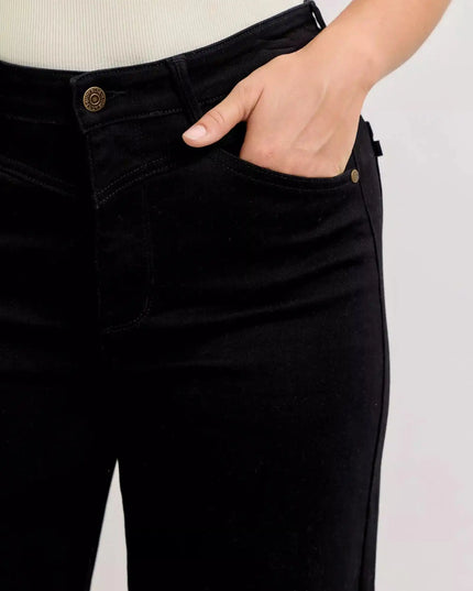 Judy Blue High-Waisted Wide Leg Jeans - Sleekdenim.com