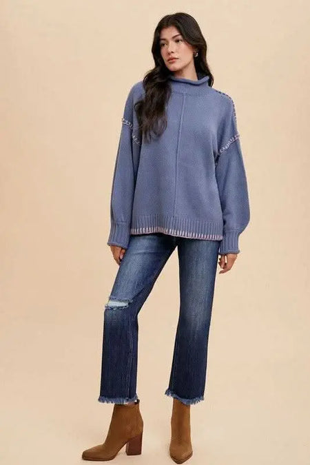 Annie Wear Distressed Raw Hem Straight Leg Cropped Jeans - Sleekdenim.com