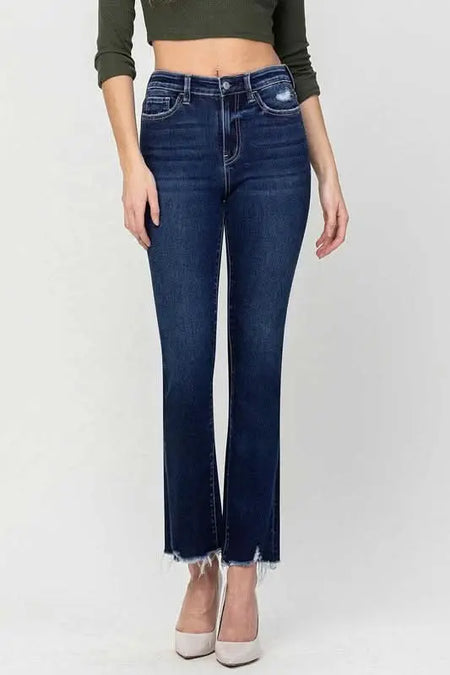 High Rise Ankle Bootcut - Sleekdenim.com