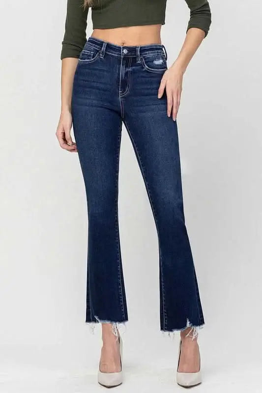 High Rise Ankle Bootcut - Sleekdenim.com