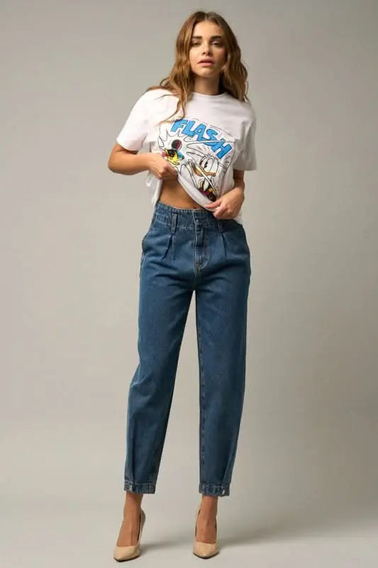 High Rise Balloon Jeans | sleekdenim.com - Sleekdenim.com