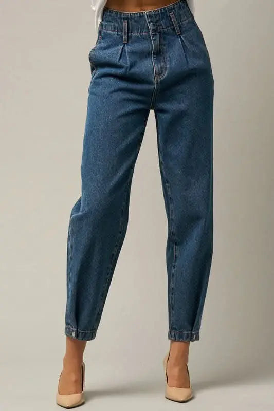 High Rise Balloon Jeans | sleekdenim.com - Sleekdenim.com