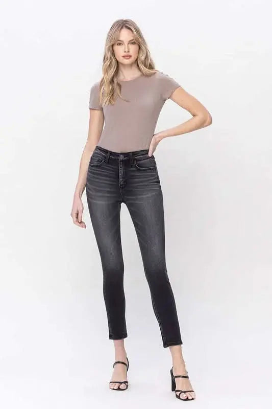 High Rise Skinny Jeans - Sleekdenim.com