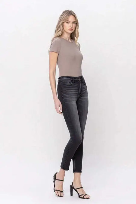 High Rise Skinny Jeans - Sleekdenim.com