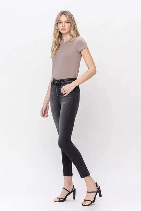 High Rise Skinny Jeans - Sleekdenim.com