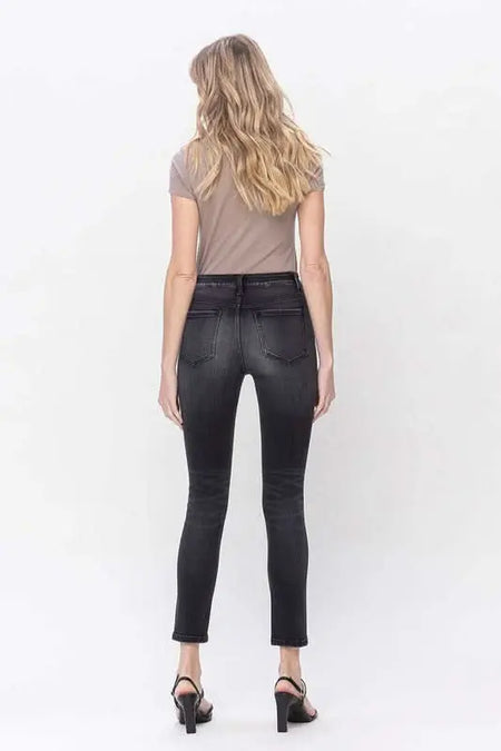 High Rise Skinny Jeans - Sleekdenim.com