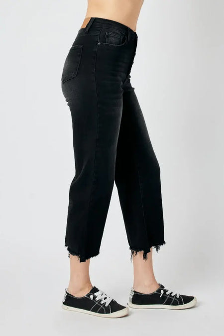 Judy Blue Full Size High Waist Button Fly Jeans - Sleekdenim.com