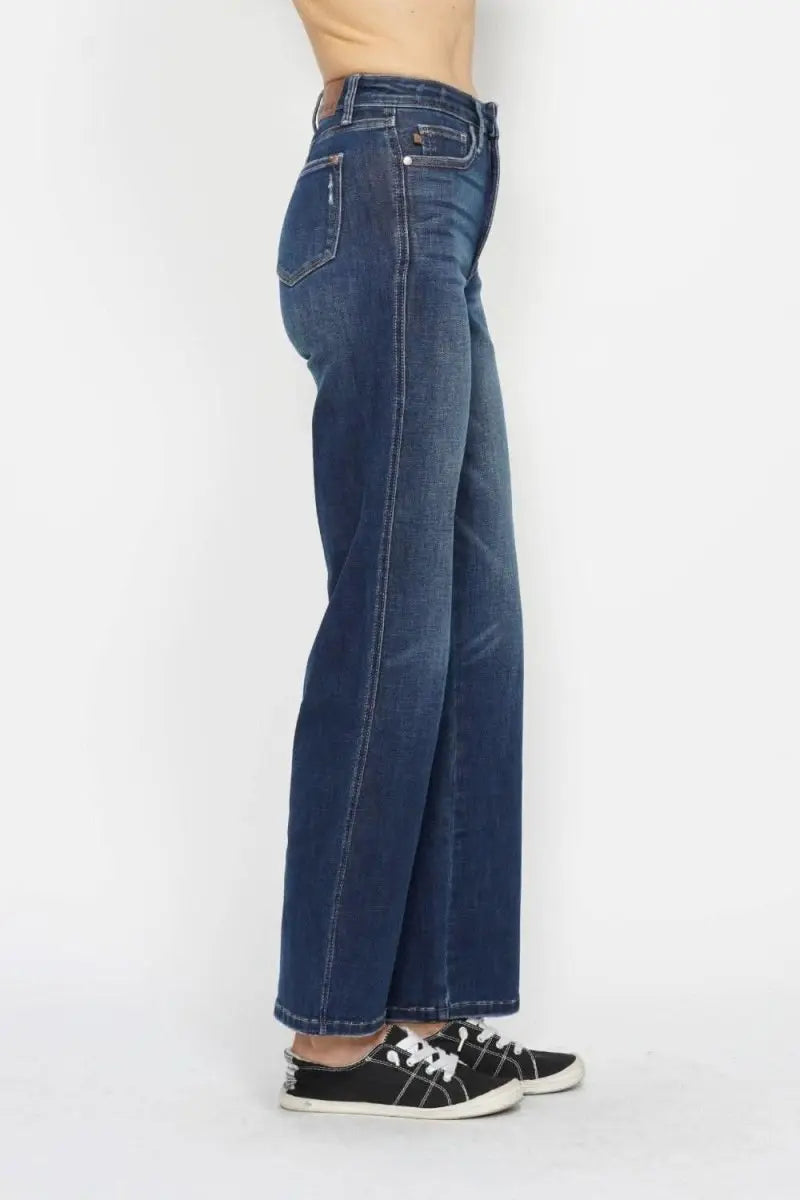 Judy Blue Full Size High Waist Tummy Control Jeans - Sleekdenim.com