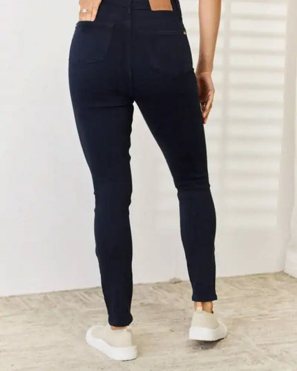 Judy Blue Garment Dyed High Rise Tummy Control Skinny Jeans 88791 - Sleekdenim.com