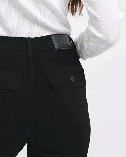 Judy Blue High Waist Cargo Cuffed Jogger 88910 - Sleekdenim.com