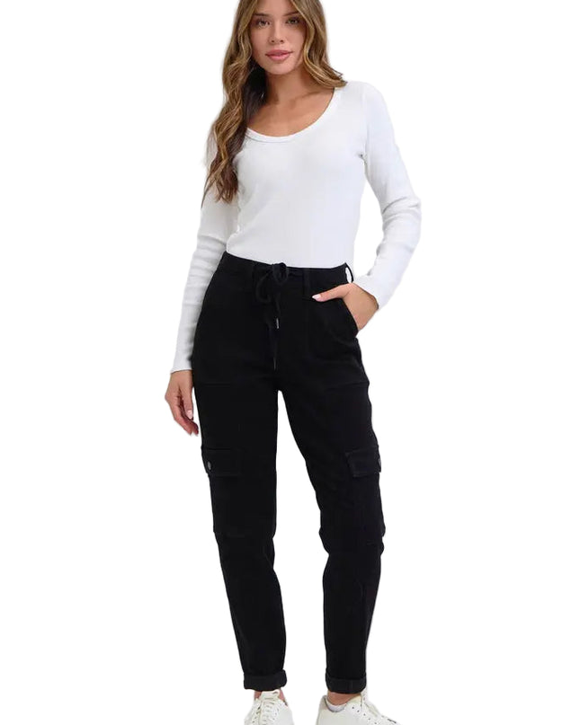 Judy Blue High Waist Cargo Cuffed Jogger 88910 