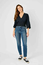 Judy Blue High Waist Tummy Control Slim Denim 88776 - Sleekdenim.com