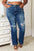 Judy Blue Mid Rise Hand Sand & Destroy Bootcut Jeans | Sleekdenim.com