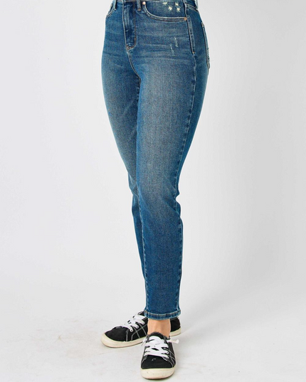 Judy Blue High Waist Tummy Control Slim Denim 88776
