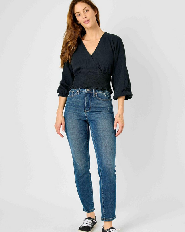 Judy Blue High Waist Tummy Control Slim Denim 88776