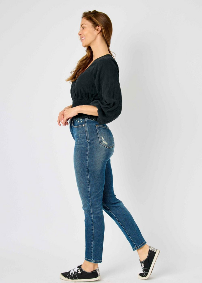 Judy Blue High Waist Tummy Control Slim Denim 88776