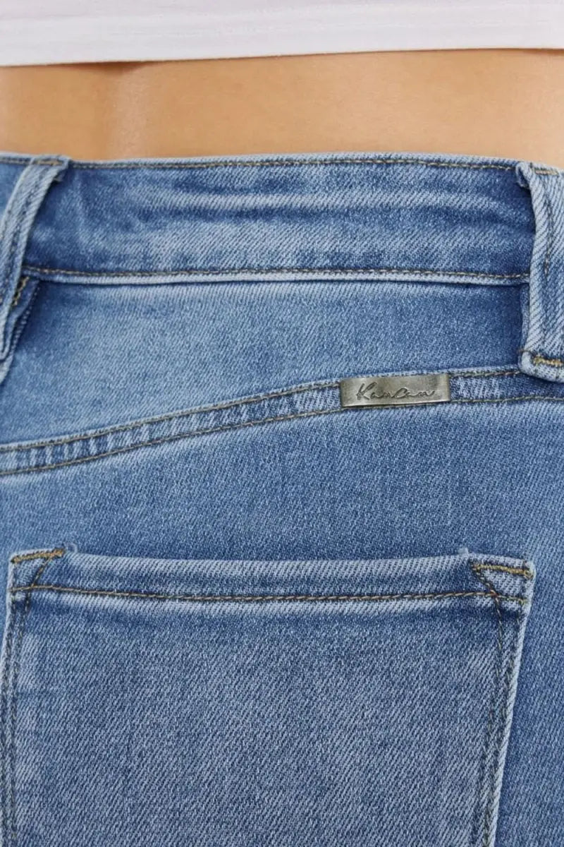 Kancan Full Size Cat's Whiskers High Waist Jeans - Sleekdenim.com