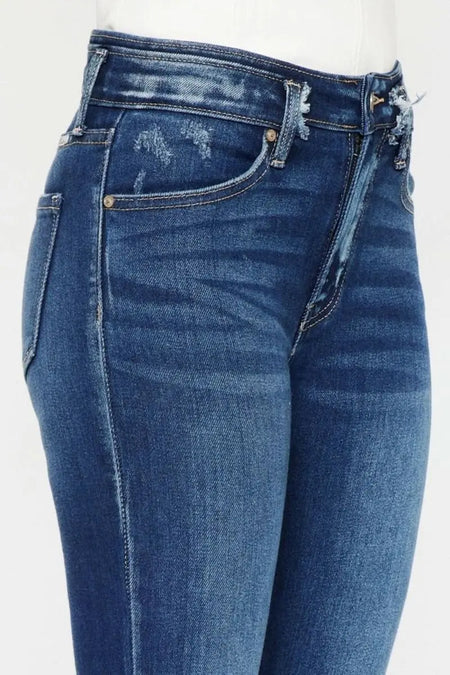 Kancan Full Size High Rise Ankle Skinny Jeans - Sleekdenim.com