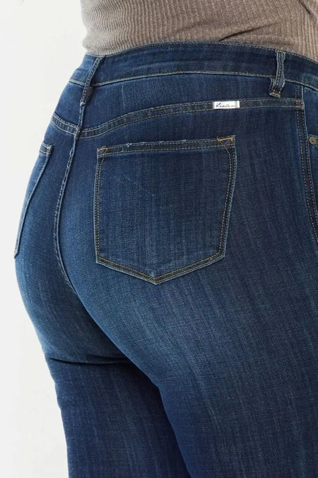 Kancan Full Size Mid Rise Flare Jeans - Sleekdenim.com