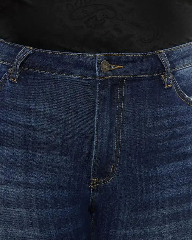 Kancan Full Size Mid Rise Slim Flare Jeans - Sleekdenim.com