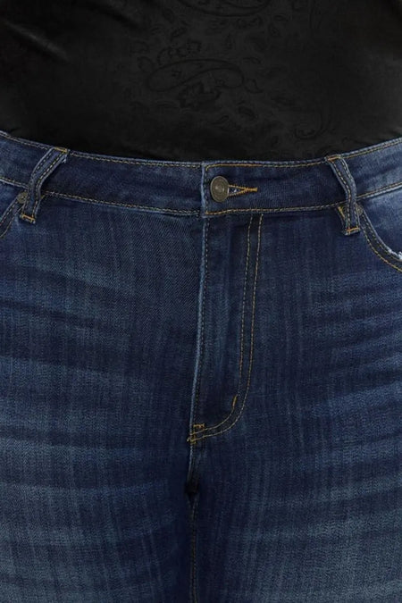 Kancan Full Size Mid Rise Slim Flare Jeans - Sleekdenim.com