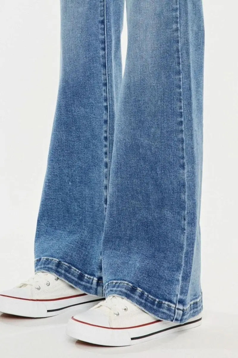 Kancan High Rise Wide Leg Jeans - Sleekdenim.com