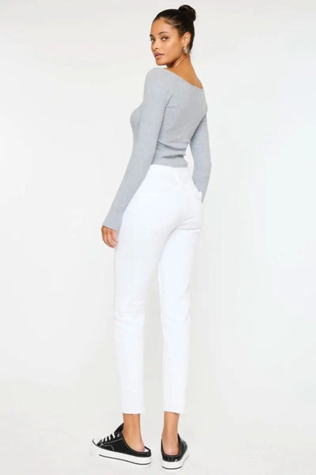 Kancan Mid Rise Ankle Skinny Jeans - Sleekdenim.com