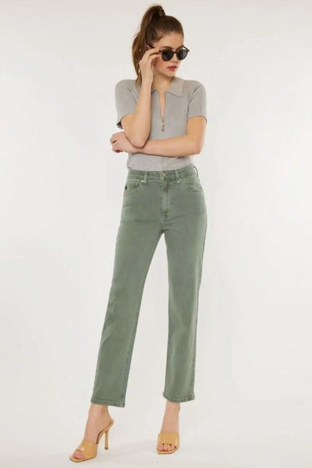 Kancan Ultra High Rise Straight Jeans - Sleekdenim.com