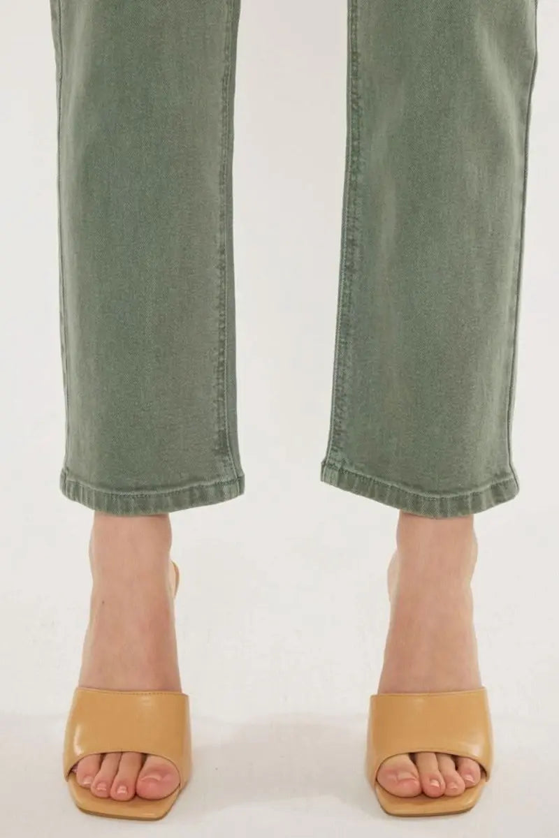 Kancan Ultra High Rise Straight Jeans - Sleekdenim.com