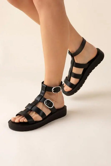 LEDELL - S Gladiator Sandals - Sleekdenim.com