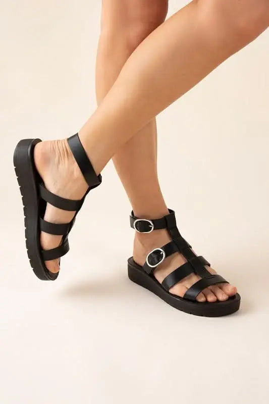 LEDELL - S Gladiator Sandals - Sleekdenim.com