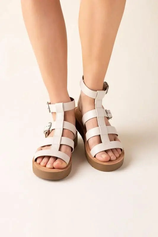 LEDELL - S Gladiator Sandals - Sleekdenim.com