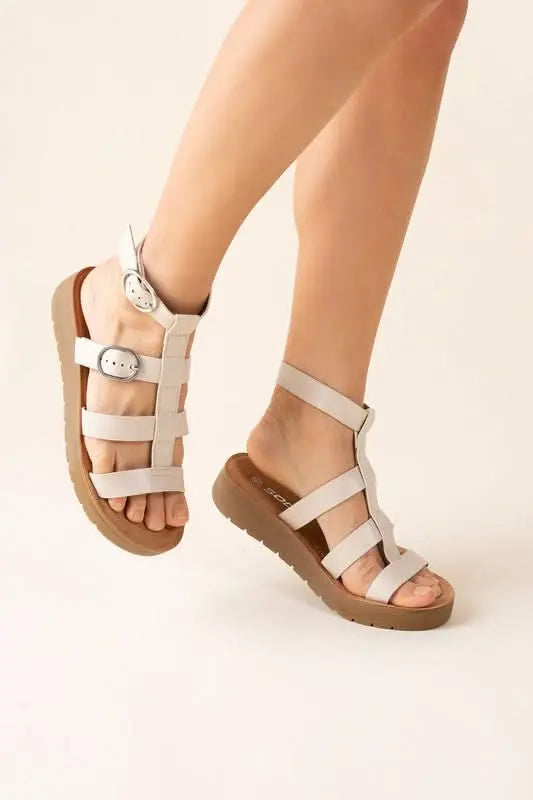 LEDELL - S Gladiator Sandals - Sleekdenim.com