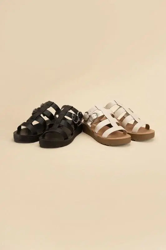 LEDELL - S Gladiator Sandals - Sleekdenim.com