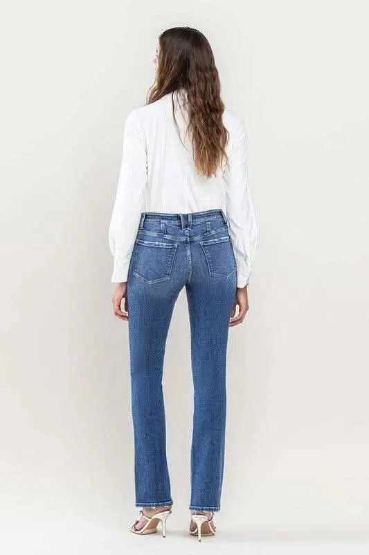 Low Rise Slim Bootcut Jeans - Sleekdenim.com