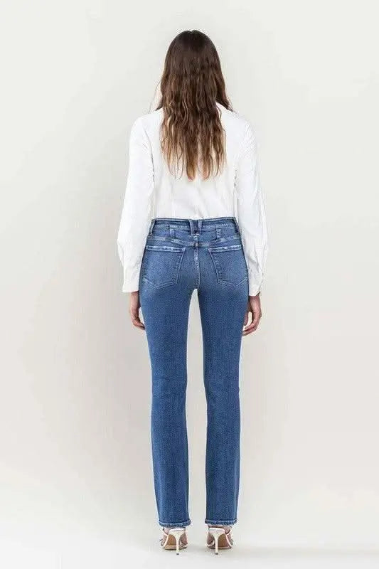 Low Rise Slim Bootcut Jeans - Sleekdenim.com