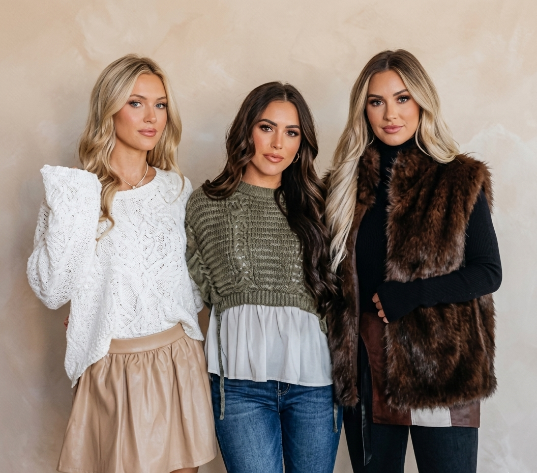 women in sweaters