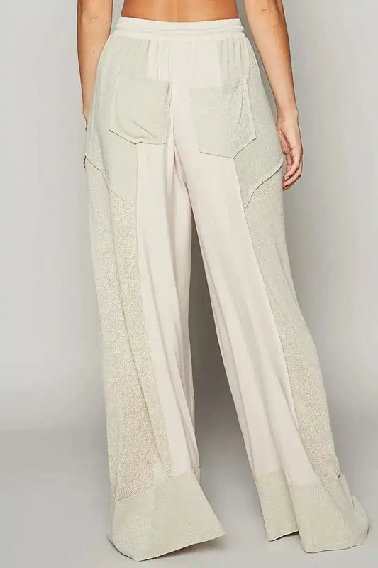 POL Drawstring Wide Leg Pants - Sleekdenim.com