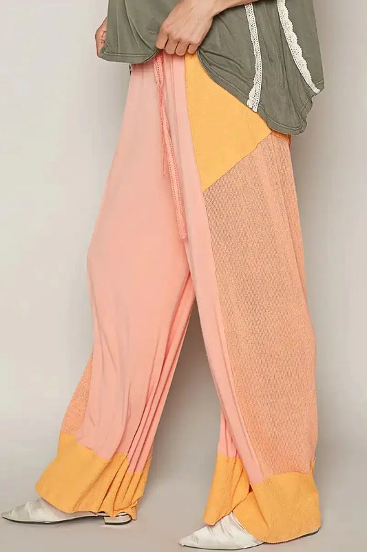 POL Drawstring Wide Leg Pants - Sleekdenim.com