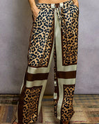 SAND/INDIGO LEOPA / S