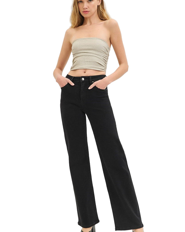RISEN High Rise Wide Leg Jeans - PW21227X

