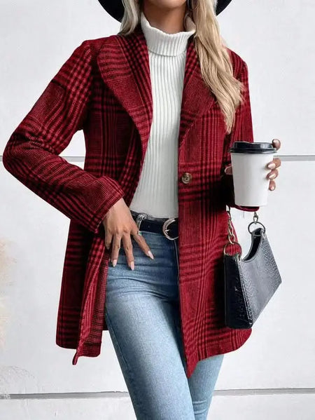 Plaid blazer - Sleekdenim.com