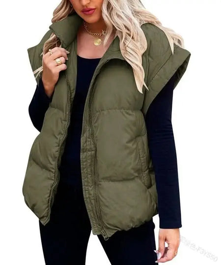 Puffer vest - Sleekdenim.com