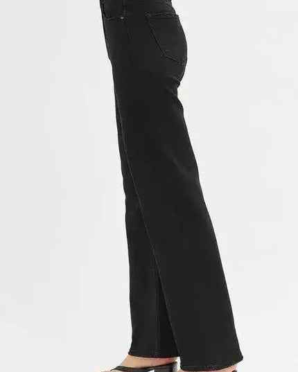 RISEN High Rise Wide Jeans - Sleekdenim.com