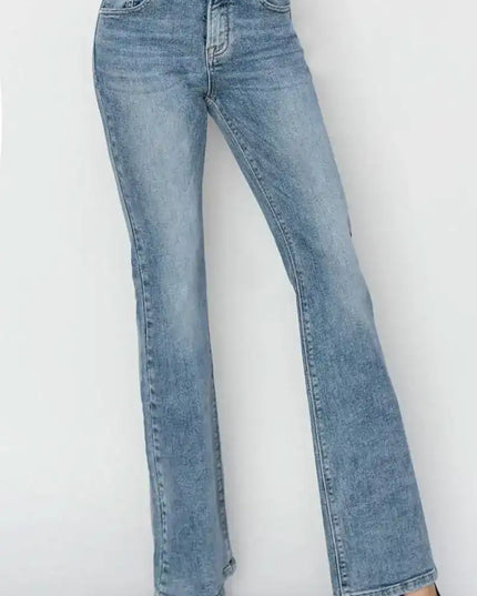 RISEN Mid Rise Bootcut Jeans - Sleekdenim.com
